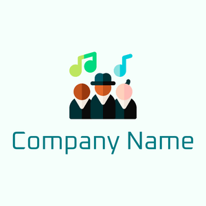 Band logo on a Mint Cream background - Entertainment & Arts