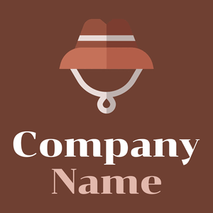 sun hat logo on a Copper background - Fashion & Beauty