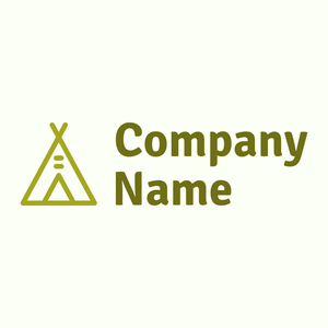 Tent logo on a Ivory background - Automotive & Vehicle