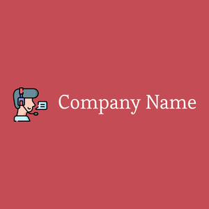 Contact logo on a Fuzzy Wuzzy Brown background - Business & Consulting